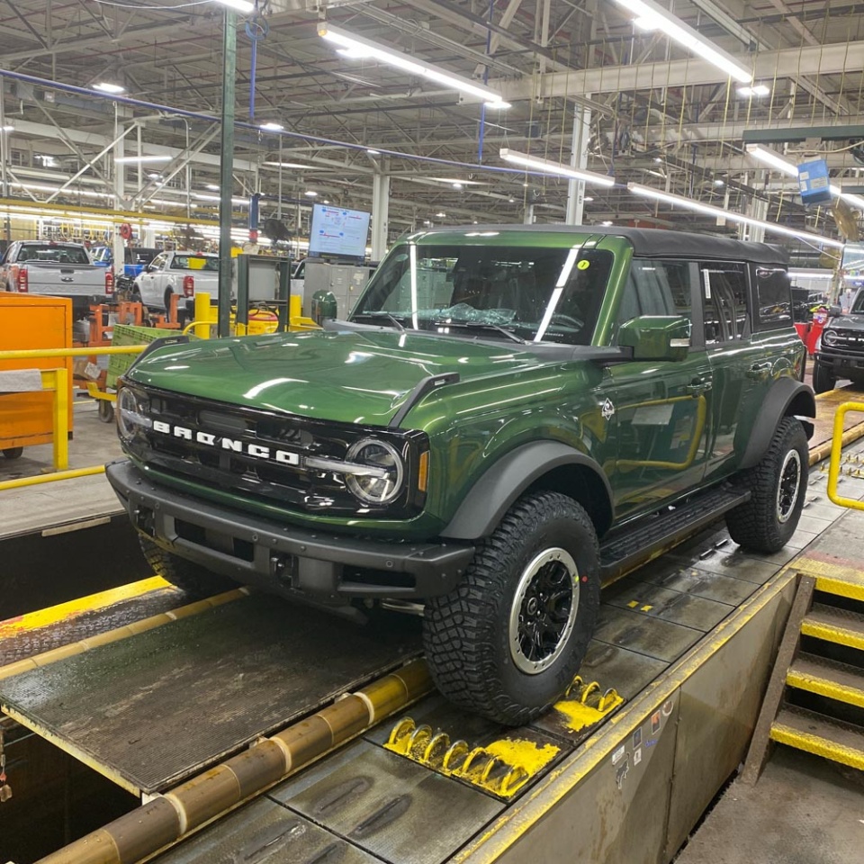 My Bronco factory photo